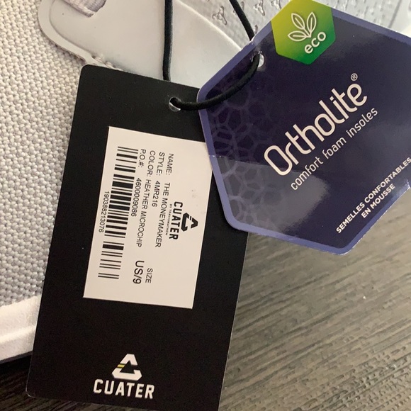 Cuater “the moneymaker” heather grey 9 golf shoes - Picture 10 of 13